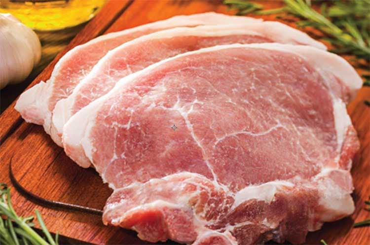 Carne suína tipo exportação